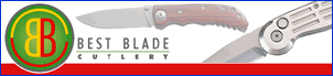 Brand name blades, knifes Website storefront and shopping cart