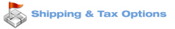 My Company Shopping Cart / Online Store: Shipping and Tax options.