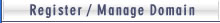 Register / Manage Domain