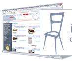 'Interior Express' online store -  Furniture: Contemporary sofa sets, chairs, stools,  sectionals, barcelona chair, poker table.