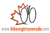 'Bike Registry Canada' Logo Design - Bicycle registry: register bike, stolen bike, find bicycle.