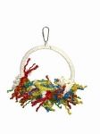 Lg Sisal Rope Swing-Happy Beaks