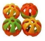 Lg Heavy Plastic Rattle Ball-Happy Beaks