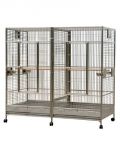 80 x 40 Double Macaw w/ Doors Stainless Steel A&E 