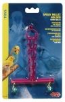 Plastic Spray Millet Holder w/ Bells-Living World 