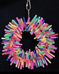 Lg Straw Wreath - Bird Toy Creations