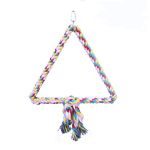 Triangle Cotton Rope Swing - Happy Beaks