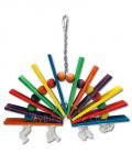 Over The Rainbow Bird Toy - Happy Beaks