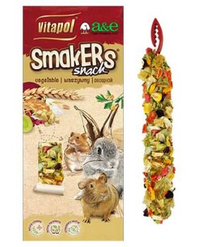 Smakers Vegetable Sm Animal 2pk - A&E  