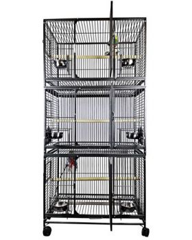 36 x 24 Triple Stack Cage w/ Locks A&E Cage 