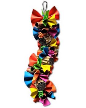 Twisted Money Rolls - Bird Toy Creations