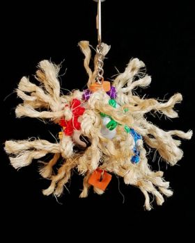 Sisal Explosion - Bird Toy Creations
