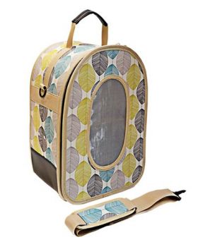 Sm Tan Soft Sided Travel Carrier - The Voyager