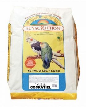 25lb Vita Cockatiel/Lovebird - Sun Seed 