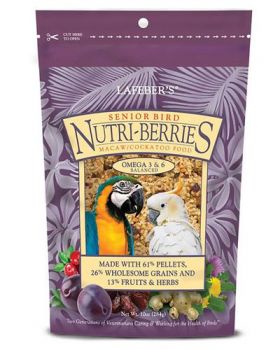 10oz Macaw Senior Bird Nutri- Berries - Lafeber's 