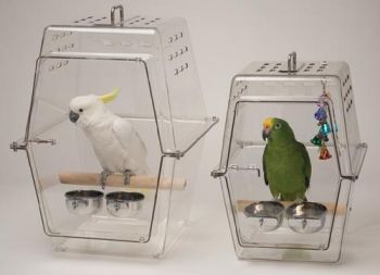 Small Wingabago Bird Carrier - Playful Parrot